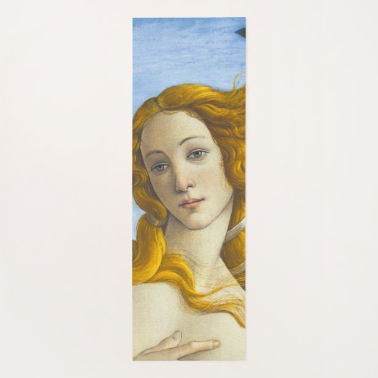 Sandro Botticelli - Geburt der Venus Nah-up Yogamatte (Rückseite)
