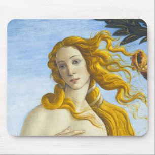 Sandro Botticelli - Geburt der Venus Nahaufnahme Mousepad