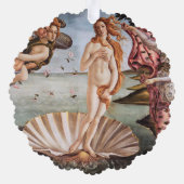 Sandro Botticelli - Geburt der Venus Ornament Karte (Rückseite)