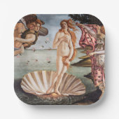 Sandro Botticelli - Geburt der Venus Pappteller (Vorderseite)