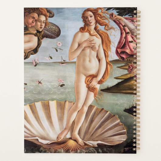 Sandro Botticelli - Geburt der Venus Planer (Rückseite)