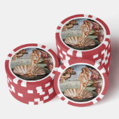 Sandro Botticelli - Geburt der Venus Pokerchips (Stapel)