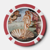 Sandro Botticelli - Geburt der Venus Pokerchips (Rückseite)