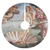 Sandro Botticelli - Geburt der Venus Polyester Weihnachtsbaumdecke (Vorderseite)