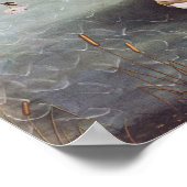 Sandro Botticelli - Geburt der Venus Poster (Ecke)