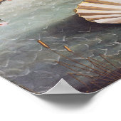 Sandro Botticelli - Geburt der Venus Poster (Ecke)