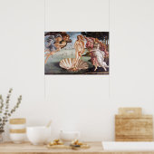Sandro Botticelli - Geburt der Venus Poster (Küche)
