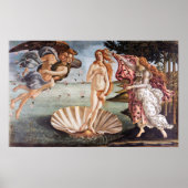 Sandro Botticelli - Geburt der Venus Poster (Vorne)
