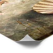 Sandro Botticelli-Geburt der Venus Poster (Ecke)