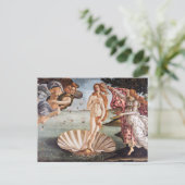 Sandro Botticelli - Geburt der Venus Postkarte (Stehend Vorderseite)