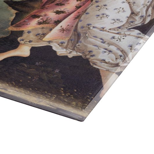 Sandro Botticelli - Geburt der Venus Schneidebrett (Ecke)