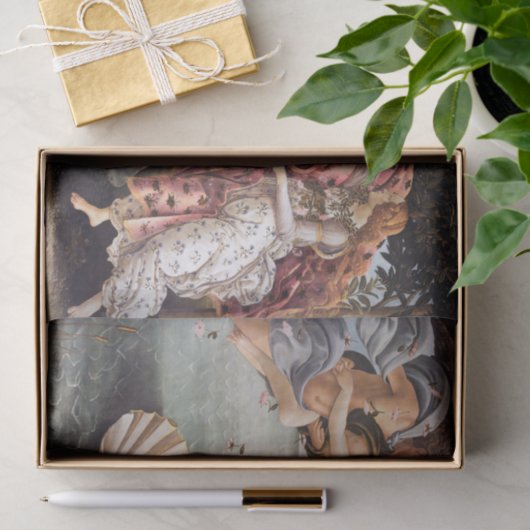 Sandro Botticelli - Geburt der Venus Seidenpapier (Geschenk)