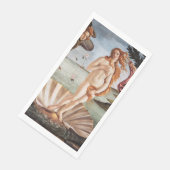 Sandro Botticelli - Geburt der Venus Serviette (Ecke)