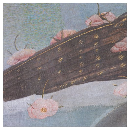 Sandro Botticelli - Geburt der Venus Stoff (Nahaufnahme)