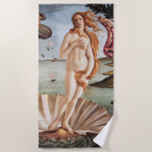 Sandro Botticelli - Geburt der Venus Strandtuch (Vorderseite)