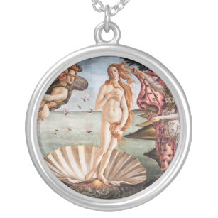 Sandro Botticelli - Geburt der Venus Versilberte Kette
