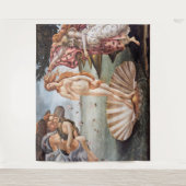 Sandro Botticelli - Geburt der Venus Wandteppich (Vorderseite)