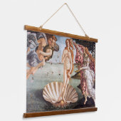 Sandro Botticelli - Geburt der Venus Wandteppich Mit Holzrahmen (Gewinkelt)