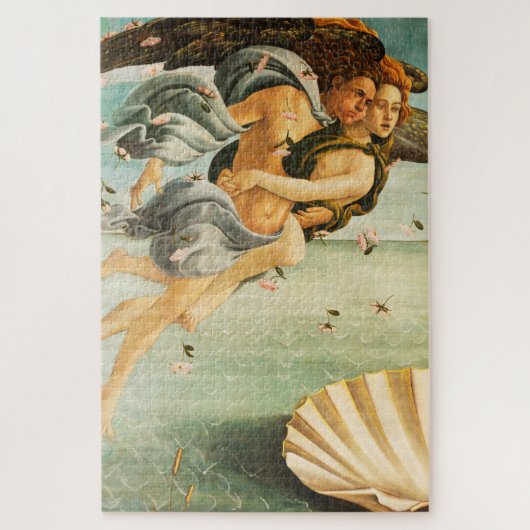 Sandro Botticelli Geburt Venus Zephyrus, Chlor Puzzle (Vertikal)