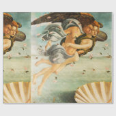 Sandro Botticelli Geburt von Venus Zephyrus, Chlor Geschenkpapier (Flach)
