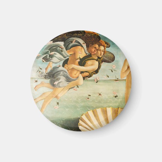 Sandro Botticelli Geburt von Venus Zephyrus, Chlor Magnet (Vorne)