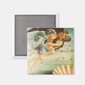 Sandro Botticelli Geburt von Venus Zephyrus, Chlor Magnet (Vorderseite/Rückseite)