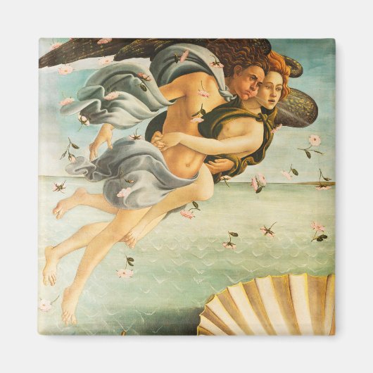Sandro Botticelli Geburt von Venus Zephyrus, Chlor Magnet (Vorne)