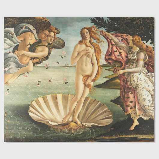 Sandro Botticelli Geschenkpapier (Flach)