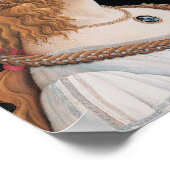 Sandro Botticelli idealisierte Porträts einer Dame Poster (Ecke)