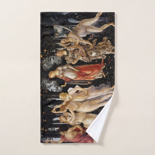 Sandro Botticelli - La Primavera Badhandtuch Set (Handtuch)