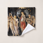 Sandro Botticelli - La Primavera Badhandtuch Set (Waschlappen)