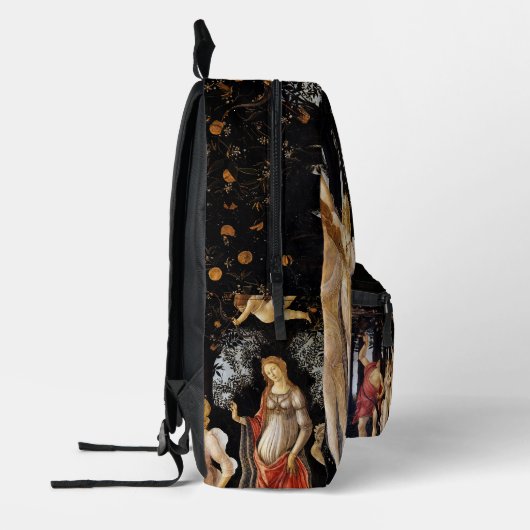 Sandro Botticelli - La Primavera Bedruckter Rucksack (Links)
