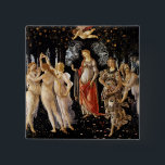 Sandro Botticelli - La Primavera Button<br><div class="desc">La Primavera - Sandro Botticelli , 1482</div>