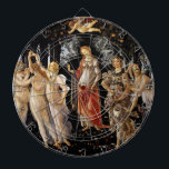 Sandro Botticelli - La Primavera Dartscheibe<br><div class="desc">La Primavera - Sandro Botticelli ,  1482</div>