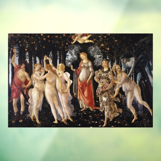 Sandro Botticelli - La Primavera Fensteraufkleber (Blatt 3)