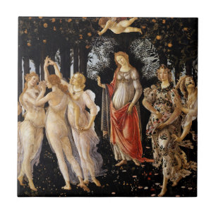 Sandro Botticelli - La Primavera Fliese