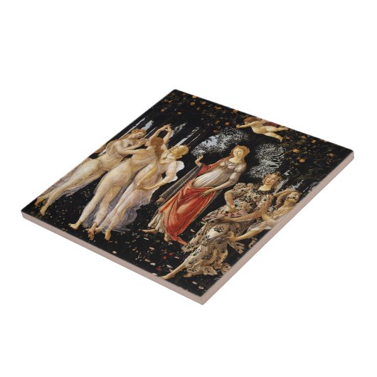 Sandro Botticelli - La Primavera Fliese (Seite)