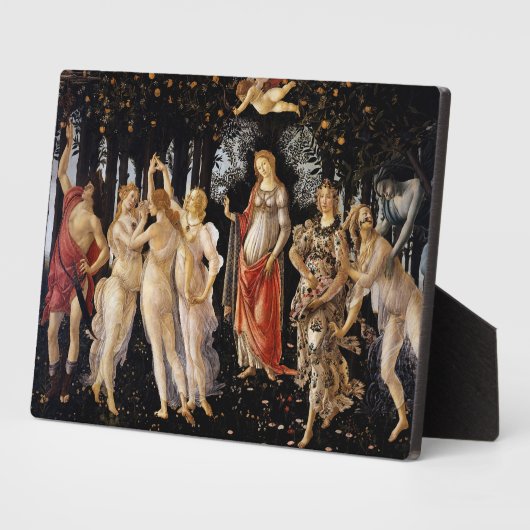 Sandro Botticelli - La Primavera Fotoplatte (Seite)