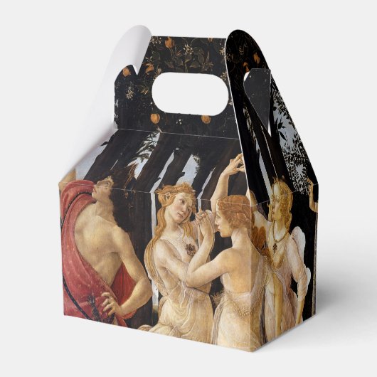 Sandro Botticelli - La Primavera Geschenkschachtel (Rückseite)