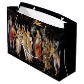 Sandro Botticelli - La Primavera Große Geschenktüte (Rückseite Schrägansicht)