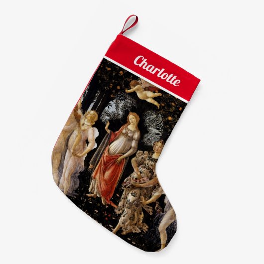 Sandro Botticelli - La Primavera Kleiner Weihnachtsstrumpf (Vorderansicht (hängend))