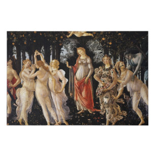 Sandro Botticelli - La Primavera Künstlicher Leinwanddruck