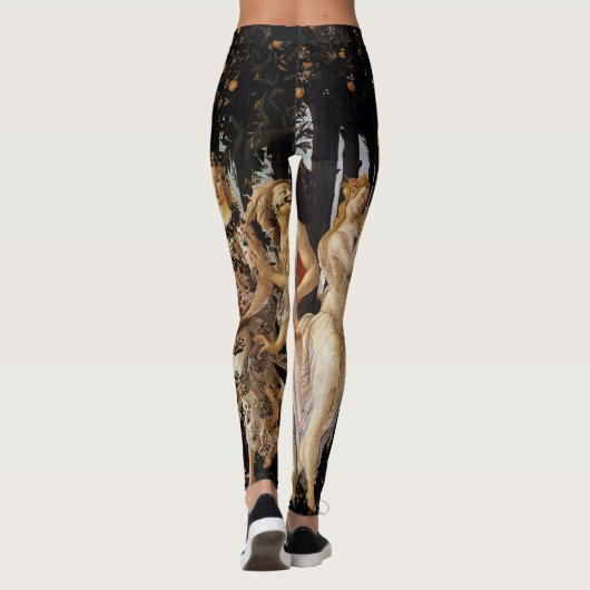 Sandro Botticelli - La Primavera Leggings (Rückseite)