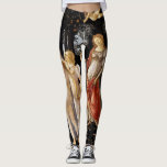 Sandro Botticelli - La Primavera Leggings<br><div class="desc">La Primavera - Sandro Botticelli ,  1482</div>