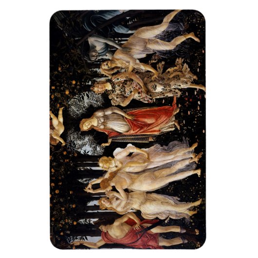 Sandro Botticelli - La Primavera Magnet (Vertikal)