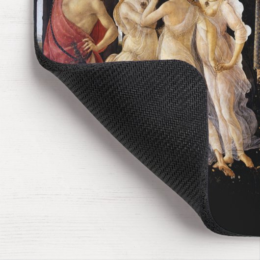 Sandro Botticelli - La Primavera Mousepad (Ecke)