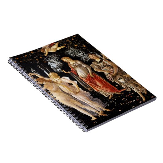 Sandro Botticelli - La Primavera Notizblock (Rechte Seite)