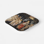 Sandro Botticelli - La Primavera Pappteller (Gewinkelt)