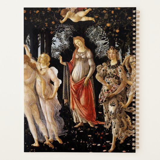 Sandro Botticelli - La Primavera Planer (Rückseite)