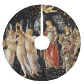 Sandro Botticelli - La Primavera Polyester Weihnachtsbaumdecke (Vorderseite)